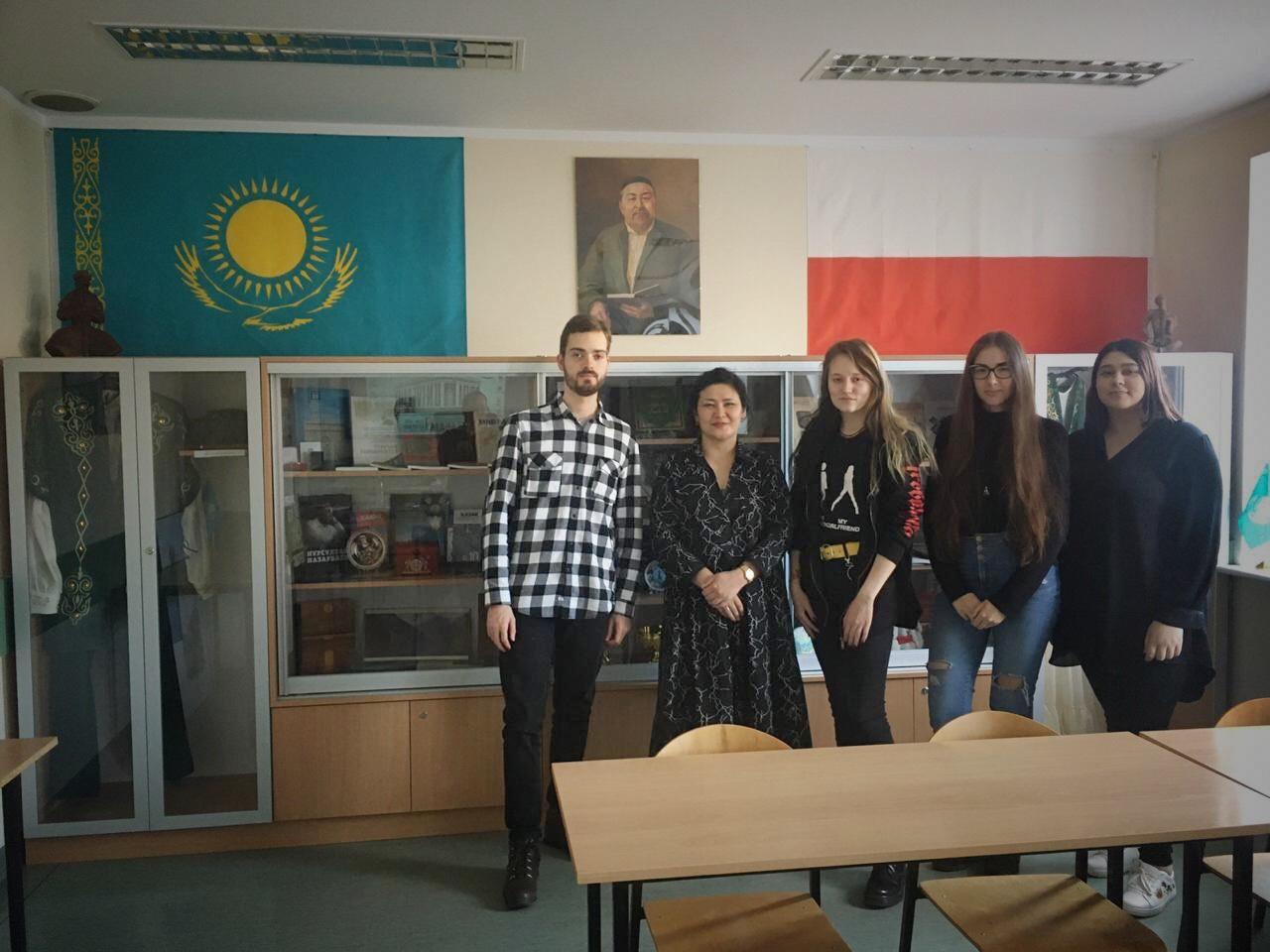 Wizyta Pani Doktor Gulnur Bajszukurowej z Kazachskiego Narodowego Uniwersytetu Pedagogicznego w Ałmaty
