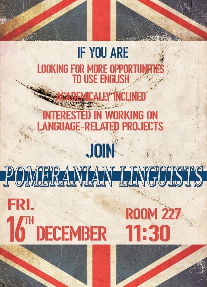 Join Pomeranian Linguists!